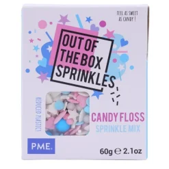 PME Suikerspin Sprinkle Mix (Out of the Box) 60g* Eetbare Strooisels