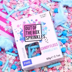 PME Suikerspin Sprinkle Mix (Out of the Box) 60g* Eetbare Strooisels