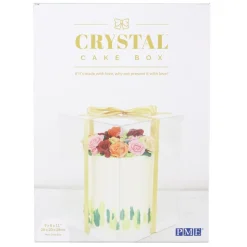 PME Taartdoos Transparant 20x20x28cm* Taartdozen