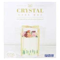 PME Taartdoos Transparant 35x35x38cm* Taartdozen