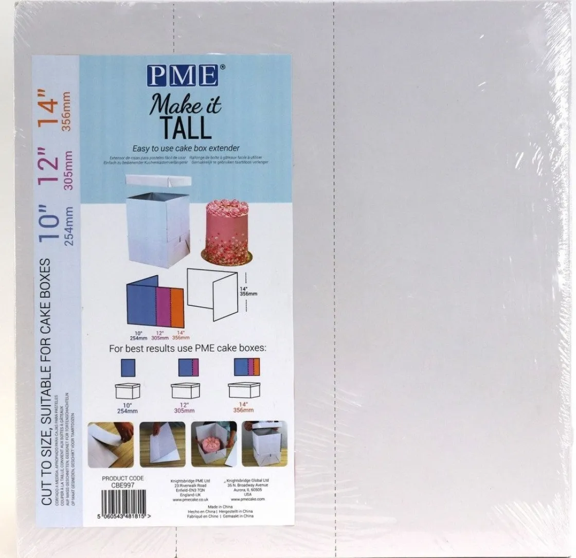 PME Taartdoosverhoger Set/3* Taartdozen