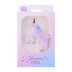 PME Taartkaarsje Unicorn 3D* Kaarsjes En Vuurwerk