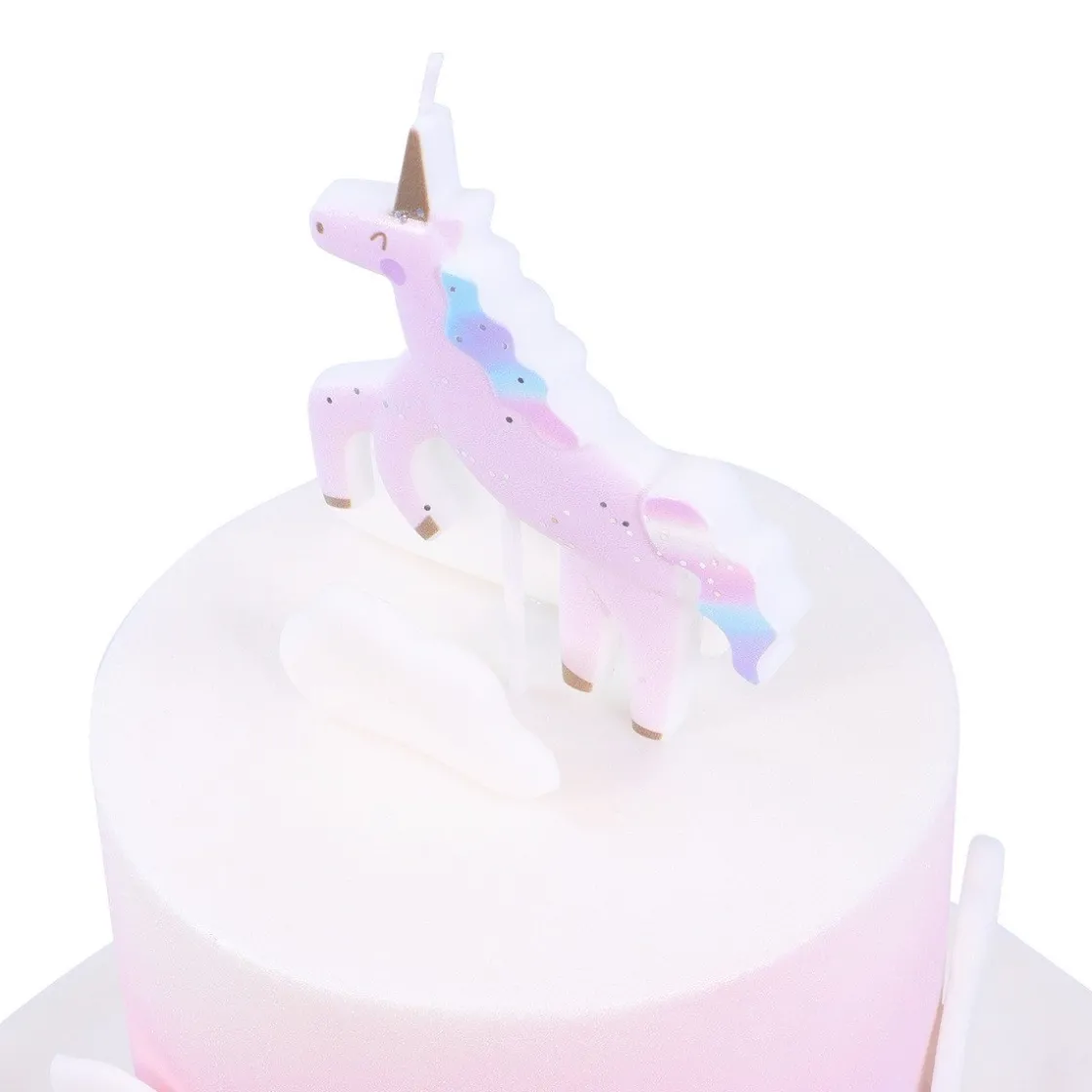 PME Taartkaarsje Unicorn 3D* Kaarsjes En Vuurwerk