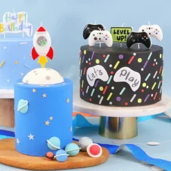 PME Taartkaarsjes Gamer Set/5* Kaarsjes En Vuurwerk