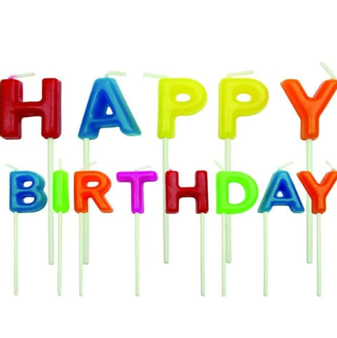 PME Taartkaarsjes Happy birthday set/13* Kaarsjes En Vuurwerk