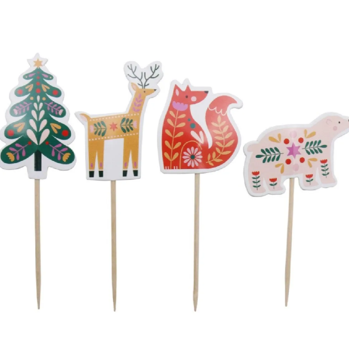 PME Taartprikkers Betoverend Bos 7cm 24st.* Prikkers En Ringen