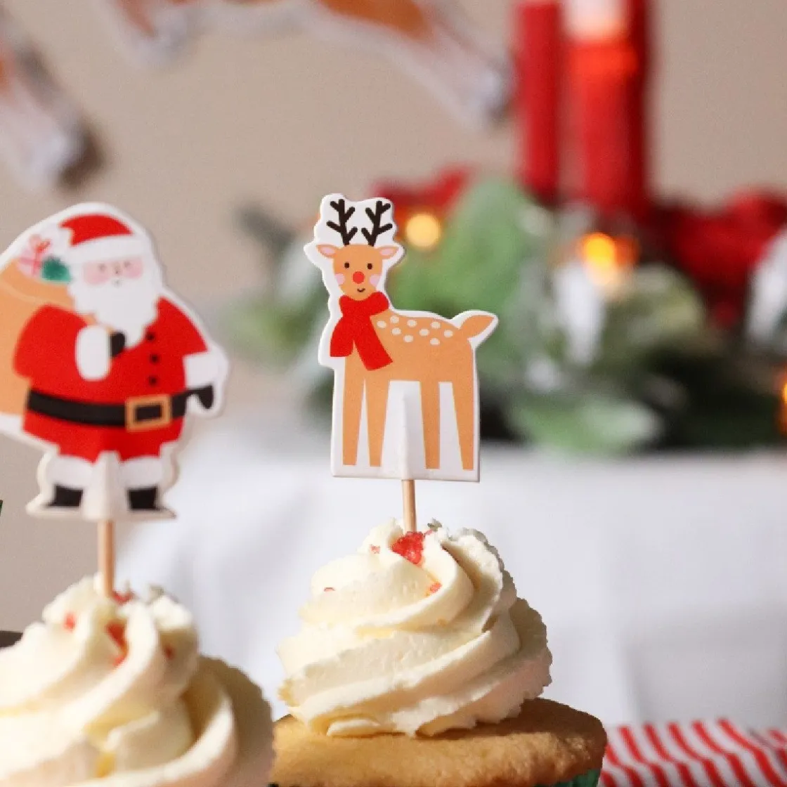 PME Taartprikkers Kerstman 24st.* Prikkers En Ringen