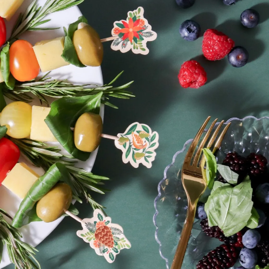 PME Taartprikkers Kerststukken 24st.* Prikkers En Ringen