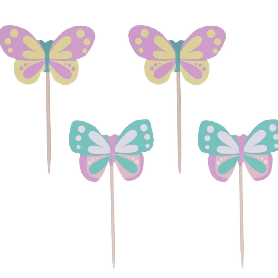 PME Taartprikkers Vlinders 24st.* Prikkers En Ringen