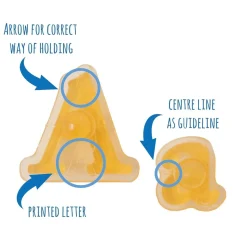 PME Tekst Stempelset Alfabet Fun Fonts - Collectie 2* Cijfer En Letter Stekers