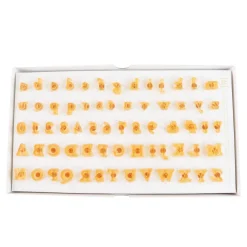 PME Tekst Stempelset Cupcake/Cookie Fun Fonts - Collectie 2* Cijfer En Letter Stekers