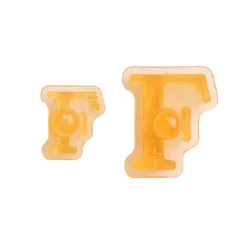 PME Tekst Stempelset Cupcake/Cookie Fun Fonts - Collectie 2* Cijfer En Letter Stekers