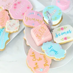 PME Tekst Stempelset Klein Fun Fonts - Collectie 1* Cijfer En Letter Stekers