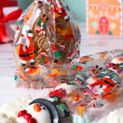 PME Traktatiezakjes Kerstman 20st* Zakken