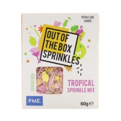 PME Tropische Sprinkle Mix (Out of the Box) 60g* Eetbare Strooisels