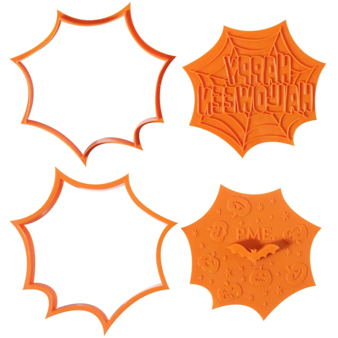 PME Uitsteker & Stempel Happy Halloween Set/3* Figuur Stekers