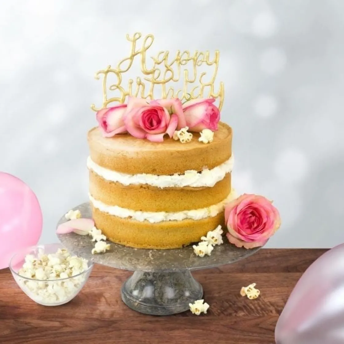 PME Uitsteker voor Taarttopper Goud Happy Birthday*** Prikkers En Ringen|Figuur Stekers