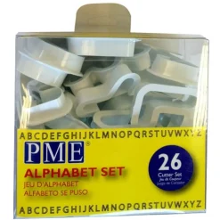 PME Uitstekerset Alfabet set/26* Cijfer En Letter Stekers