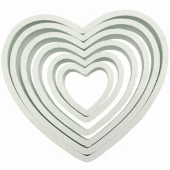 PME Uitstekerset Hart set/6* Figuur Stekers