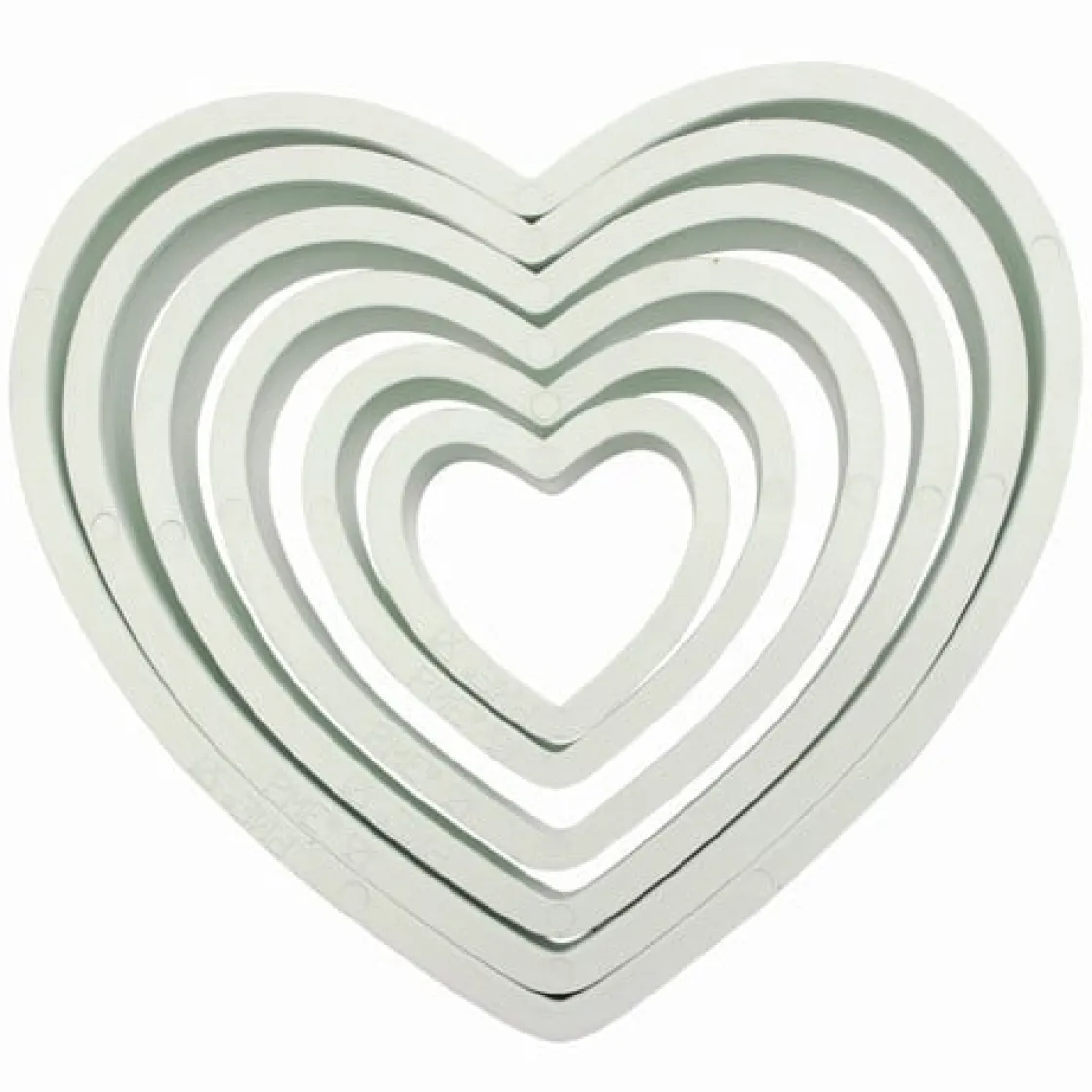 PME Uitstekerset Hart set/6* Figuur Stekers