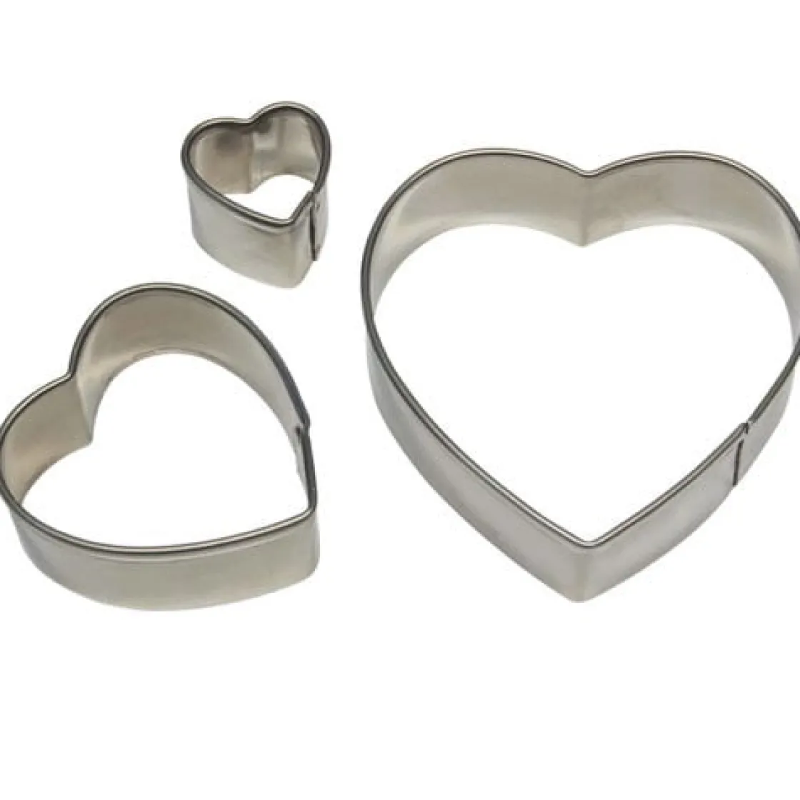 PME Uitstekerset Hartjes set/3* Figuur Stekers