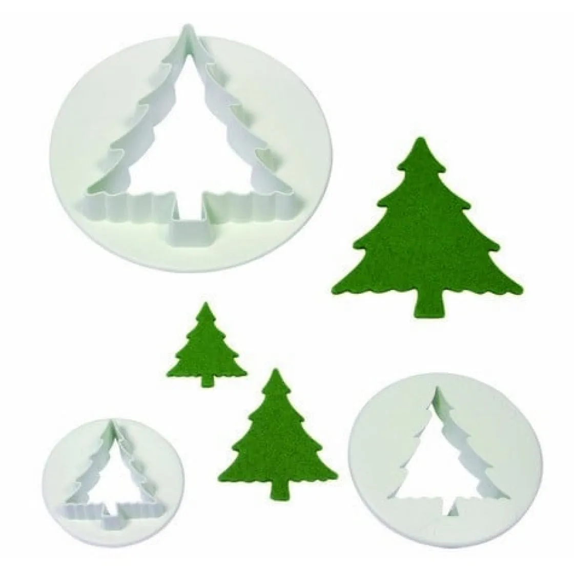 PME Uitstekerset Kerstboom set/3* Figuur Stekers