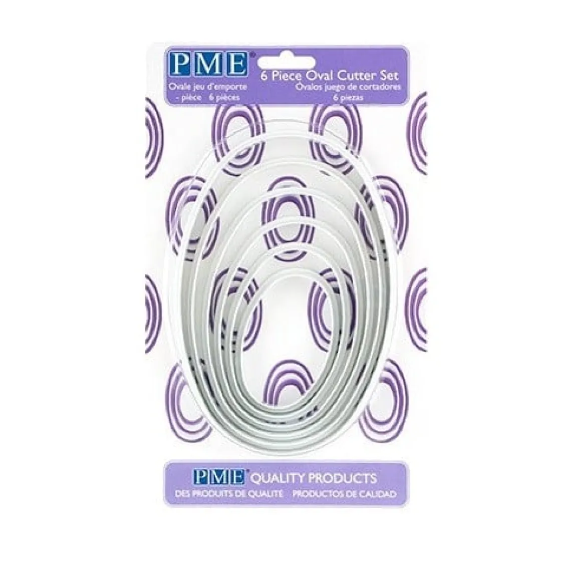 PME Uitstekerset Ovaal set/6* Figuur Stekers