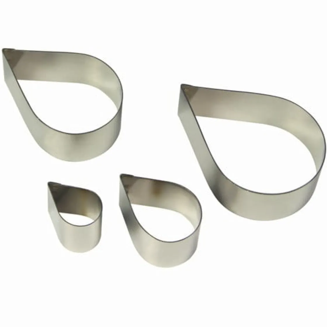 PME Uitstekerset Roos/Bloemblad set/4* Bloem En Blad Stekers