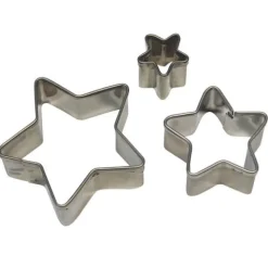 PME Uitstekerset Ster metaal set/3* Figuur Stekers