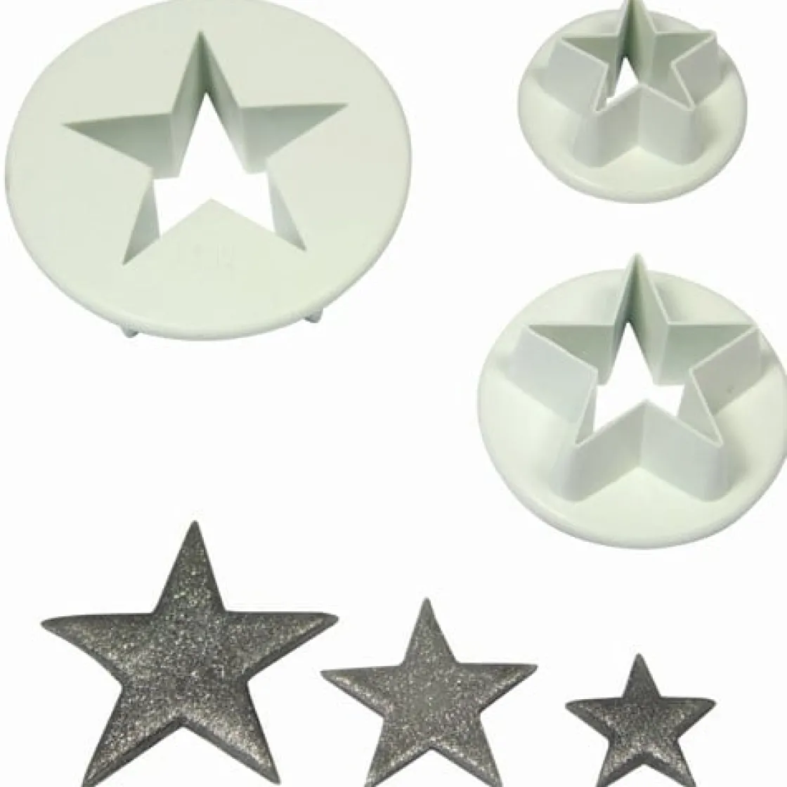 PME Uitstekerset Ster set/3* Figuur Stekers