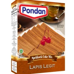 Pondan Cakemix Spekkoek Lapis Legit 375g* Banketmixen|Bekijk Alle Mixen