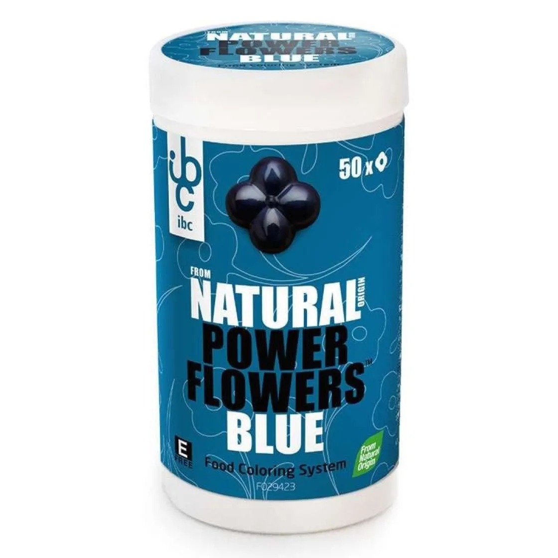 Power Flowers Natural Origin Blauw 50gr* Chocolade Kleurstoffen|Chocolade Kleurstoffen