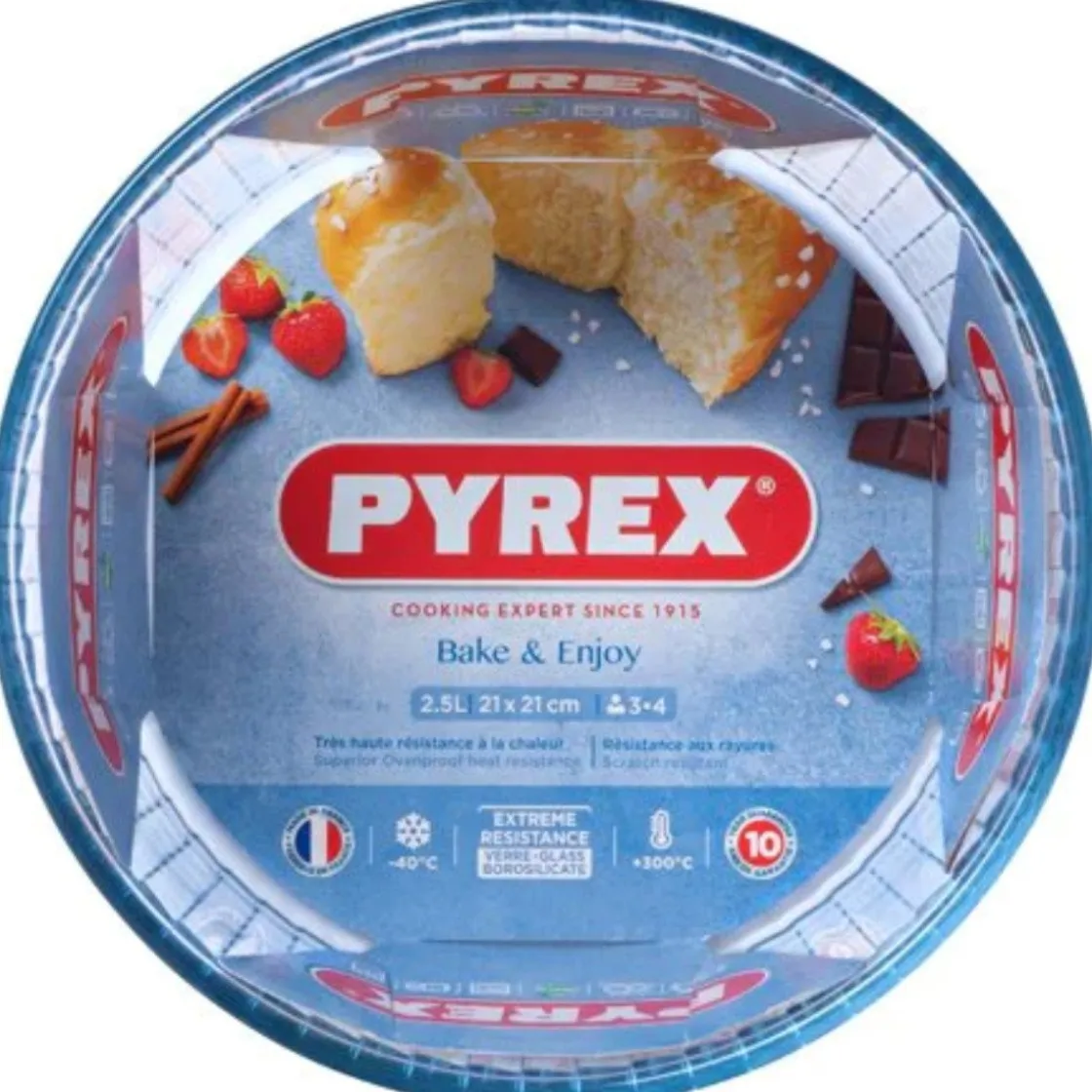 Pyrex Bake & Enjoy Soufflévorm Ø22cm* Ijs En Dessert Vormen|Pannen En Schalen