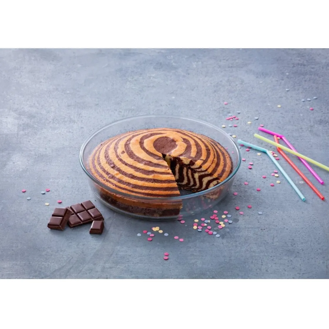 Pyrex Bake & Enjoy Taartvormen Rond Ø28cm Set/2* Pannen En Schalen|Ronde Bakvormen