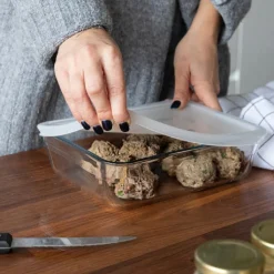 Pyrex Cook & Freeze Ovenschaal met Deksel 25x20x8cm* Pannen En Schalen