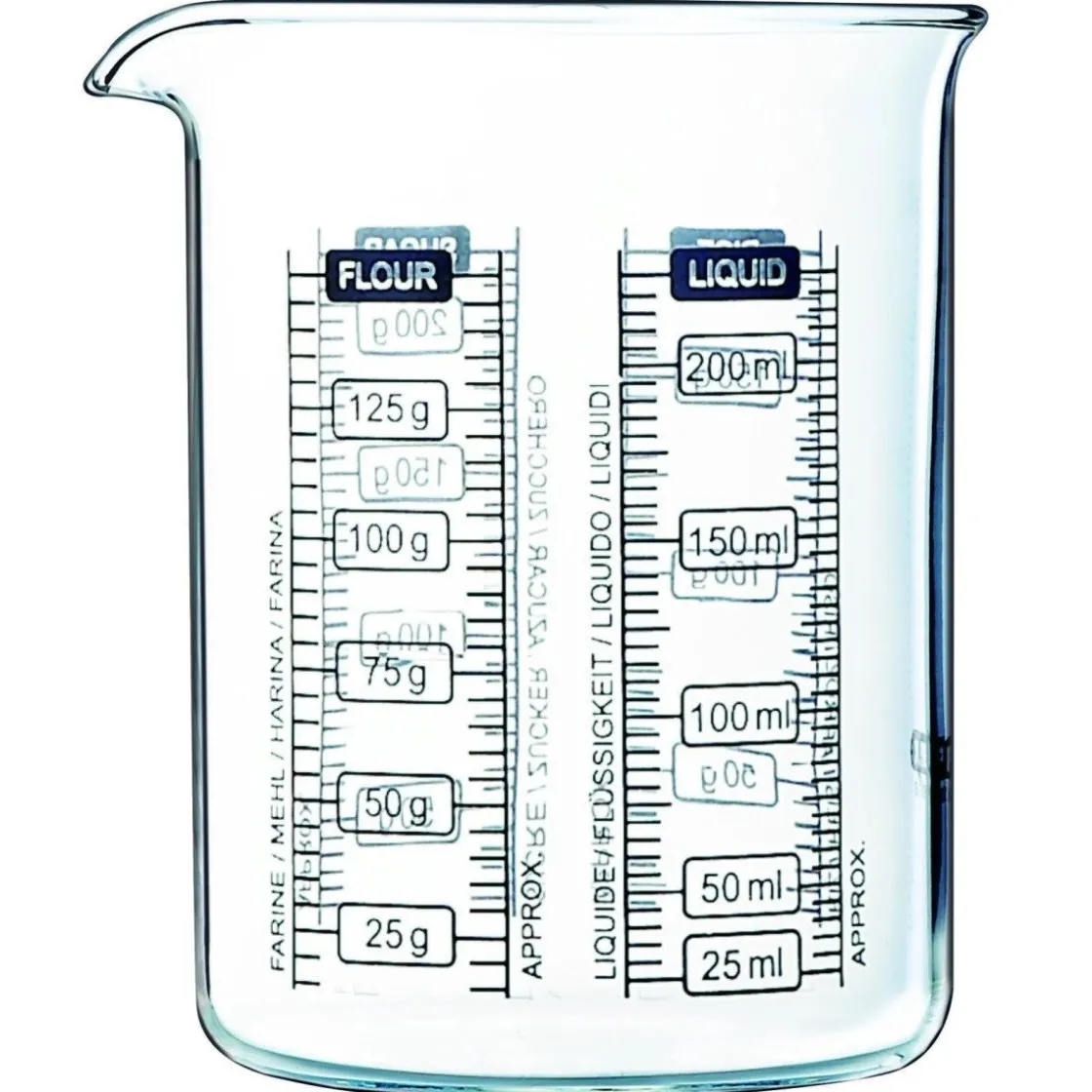 Pyrex Kitchen Lab Maatglas 0,25L* Maatbekers En Emmers