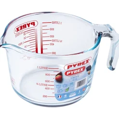 Pyrex Maatbeker Glas 1L* Maatbekers En Emmers