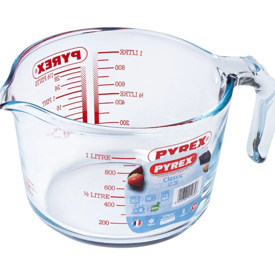 Pyrex Maatbeker Glas 1L* Maatbekers En Emmers