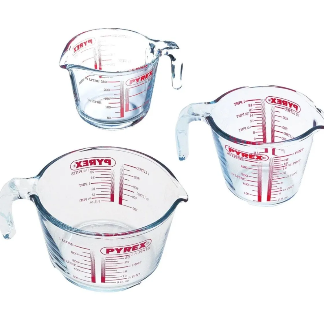 Pyrex Maatbeker Glas 1L* Maatbekers En Emmers