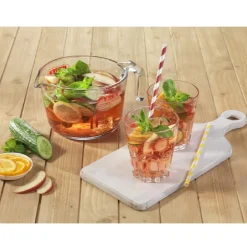 Pyrex Maatbekers Glas (0,25L/0,5L/1L) Set/3* Maatbekers En Emmers