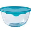 Pyrex Prep & Store Beslagkom met Deksel 2,3L (Ø21cm)* Beslagkommen