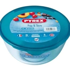 Pyrex Prep & Store Beslagkom met Deksel 2,3L (Ø21cm)* Beslagkommen