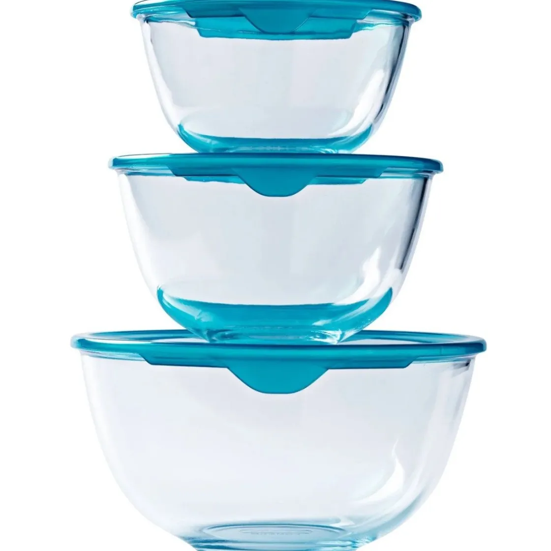 Pyrex Prep & Store Beslagkom met Deksel 2,3L (Ø21cm)* Beslagkommen