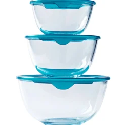 Pyrex Prep & Store Beslagkom met Deksel 0,7L (Ø15cm)* Beslagkommen