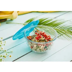 Pyrex Prep & Store Beslagkom met Deksel 0,7L (Ø15cm)* Beslagkommen