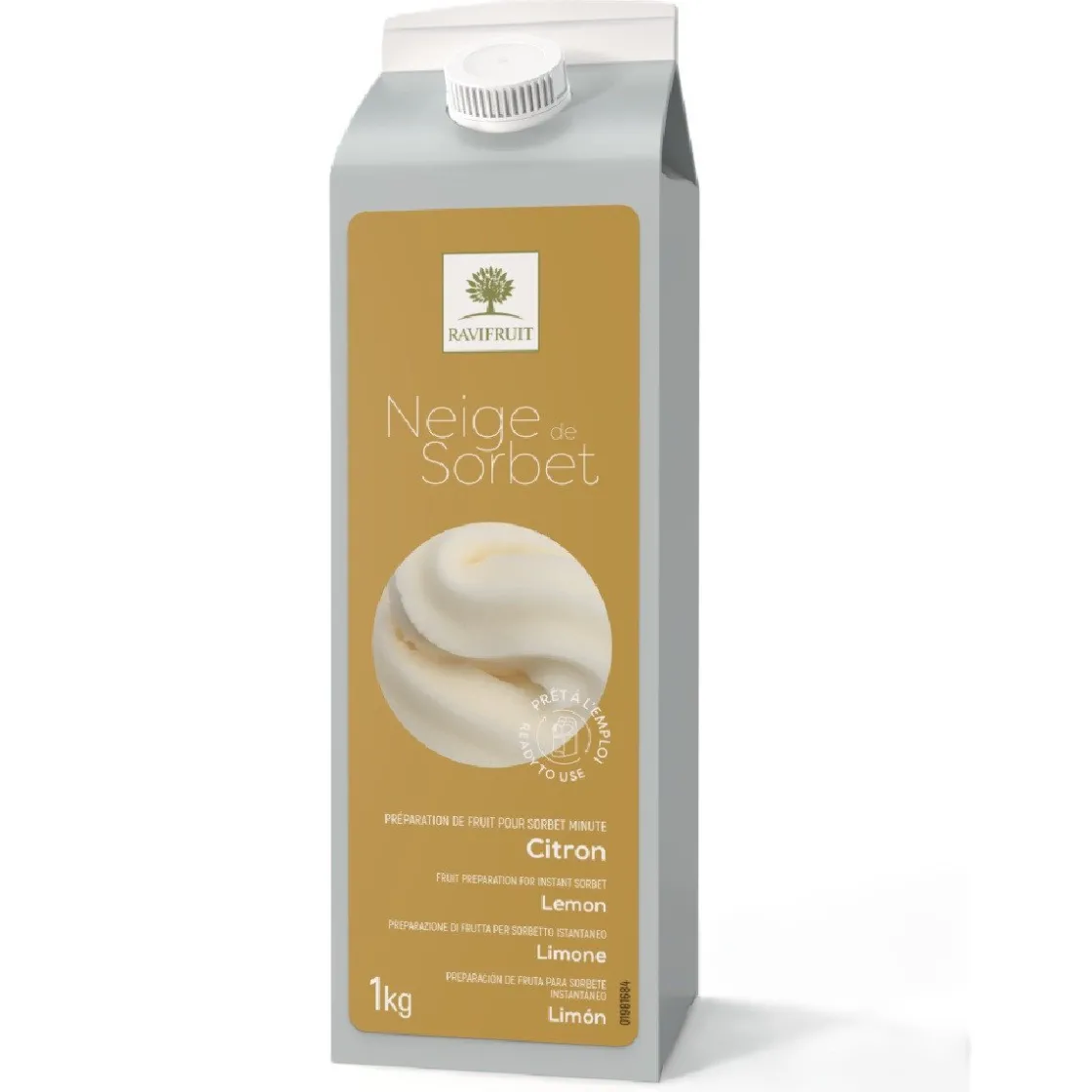 Overig RaviFruit Sorbet Mix Citroen 1kg* Ijsmixen