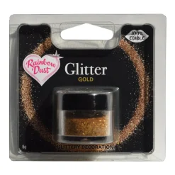 Rainbow Dust RD Eetbare Glitters Goud 5 gram* Eetbare Strooisels