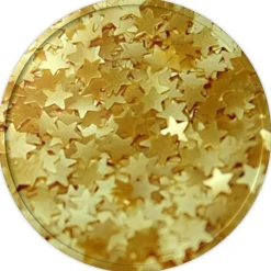 Rainbow Dust RD Eetbare Glitters Sterren Goud 1,4 gram* Eetbare Strooisels