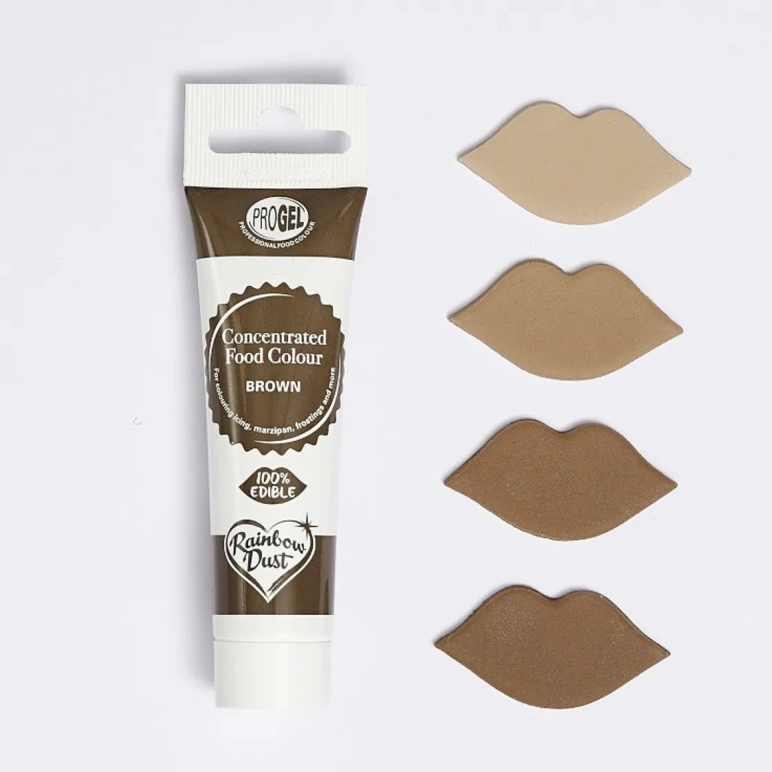 Rainbow Dust RD Kleurstof ProGel Brown 25 gram* Gel Kleurstoffen