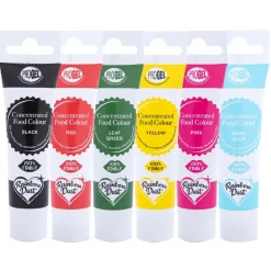 Rainbow Dust RD Kleurstof ProGel Essentials Multipack Set/6* Gel Kleurstoffen